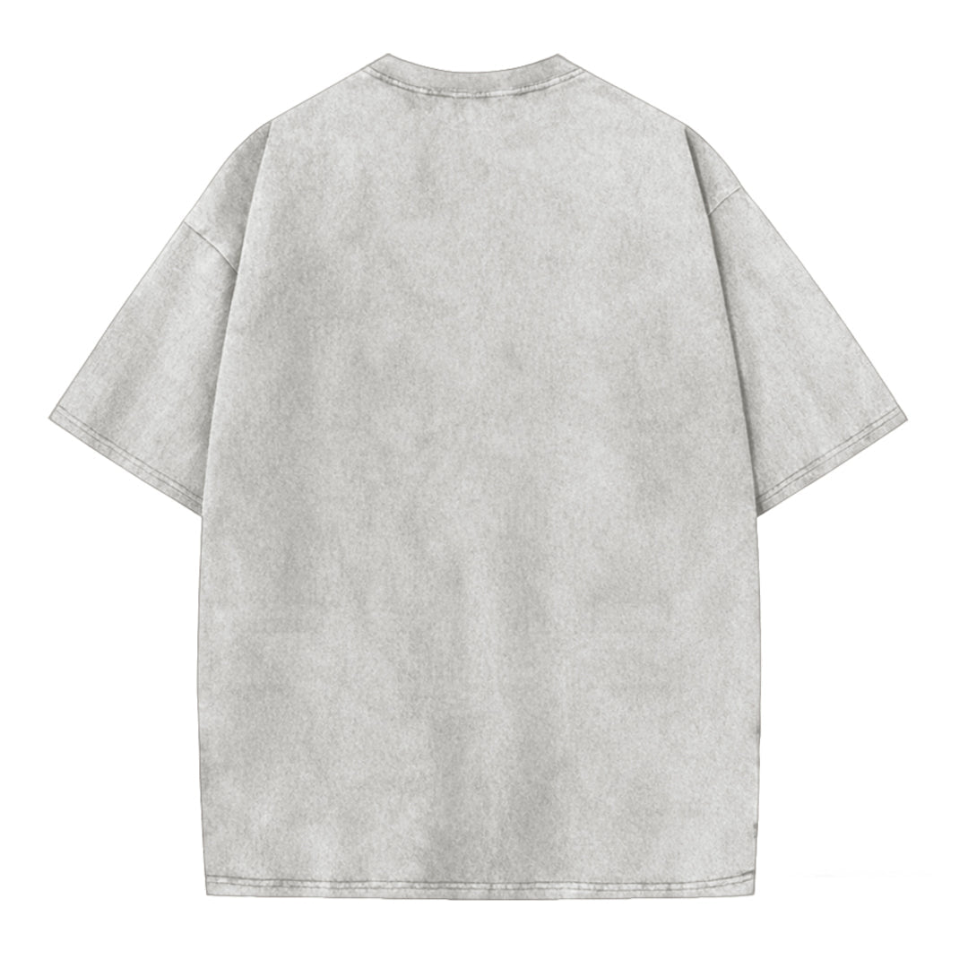 Monday Blues Relatable Frog Acid Washed T-shirt